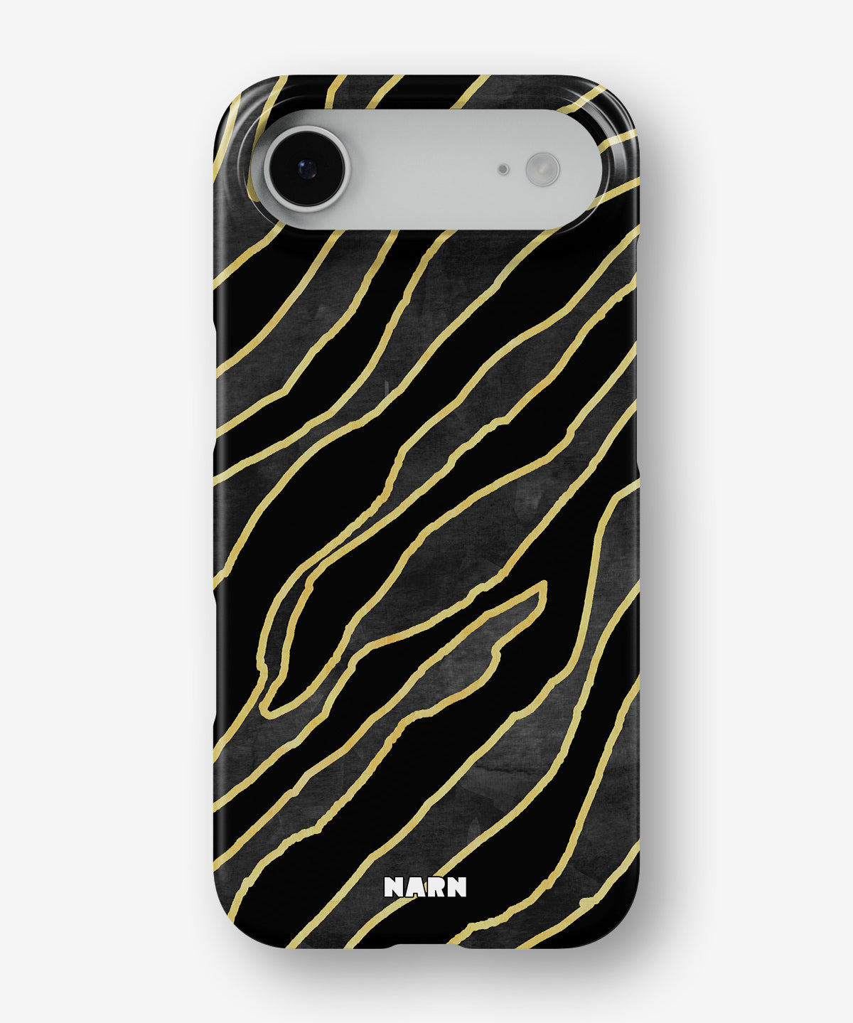 iPhone Air Slim Case - Golden Zebra - View 1