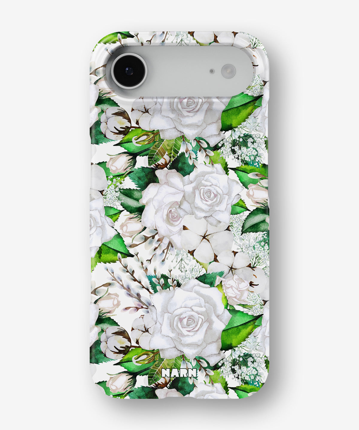 iPhone Air Slim Case - White Bloom - View 1