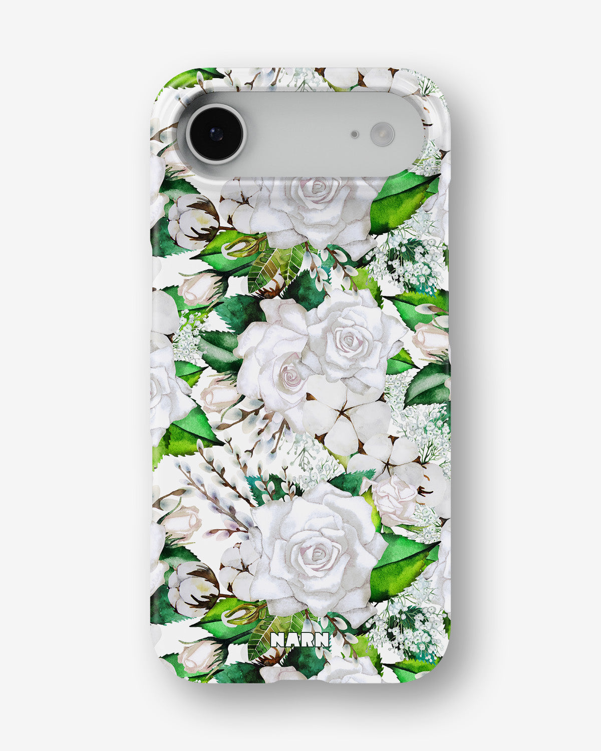 iPhone Air Slim Case - White Bloom - View 1