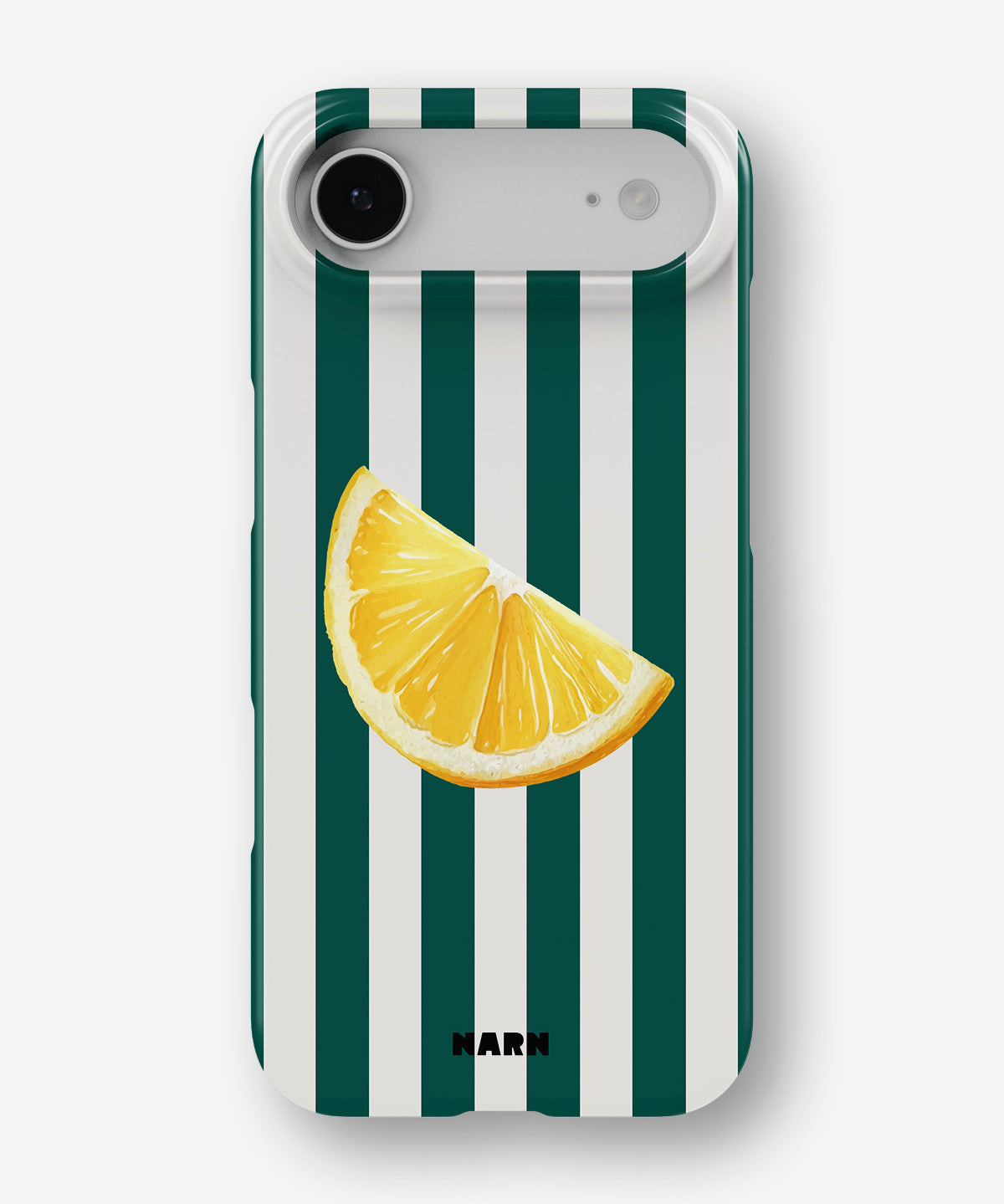 iPhone Air Slim Case - Lemon Stripes - View 1