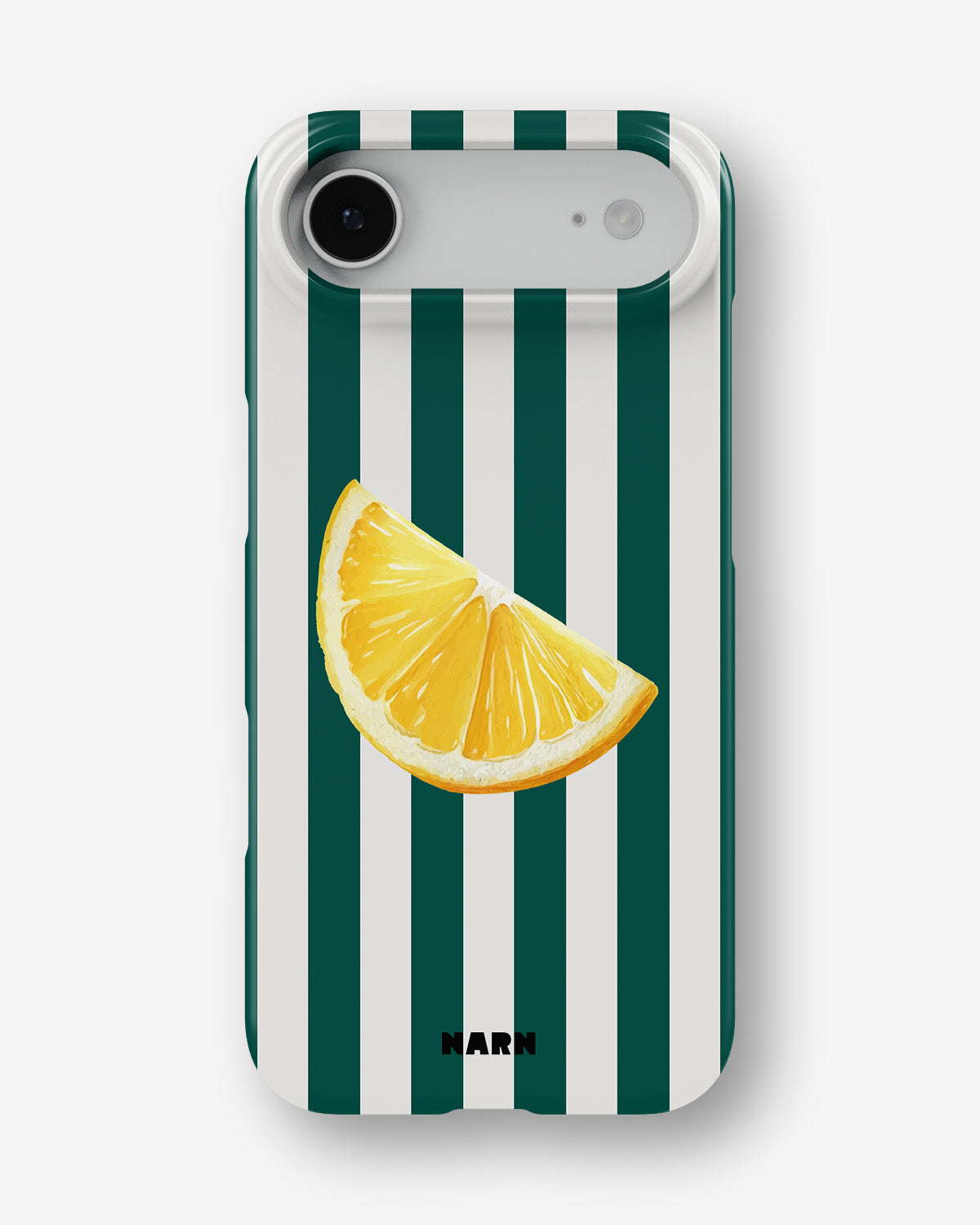 iPhone Air Slim Case - Lemon Stripes - View 1