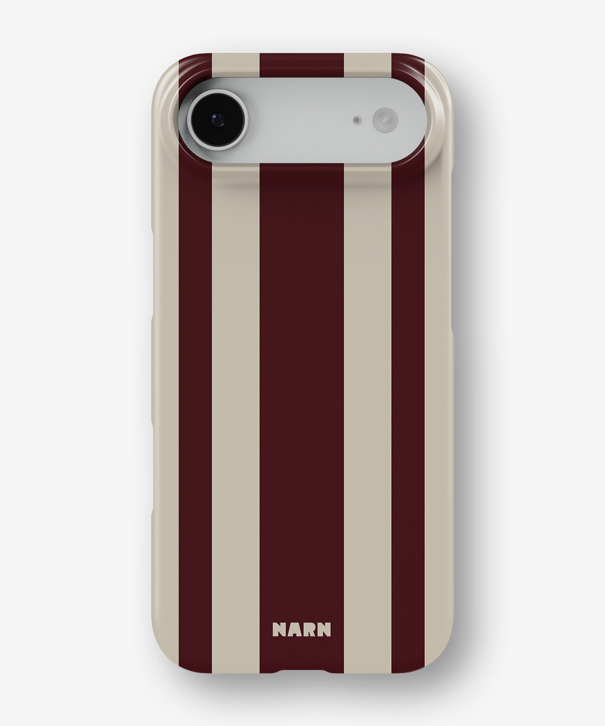iPhone Air Slim Case - Bordeaux Stripe - View 1