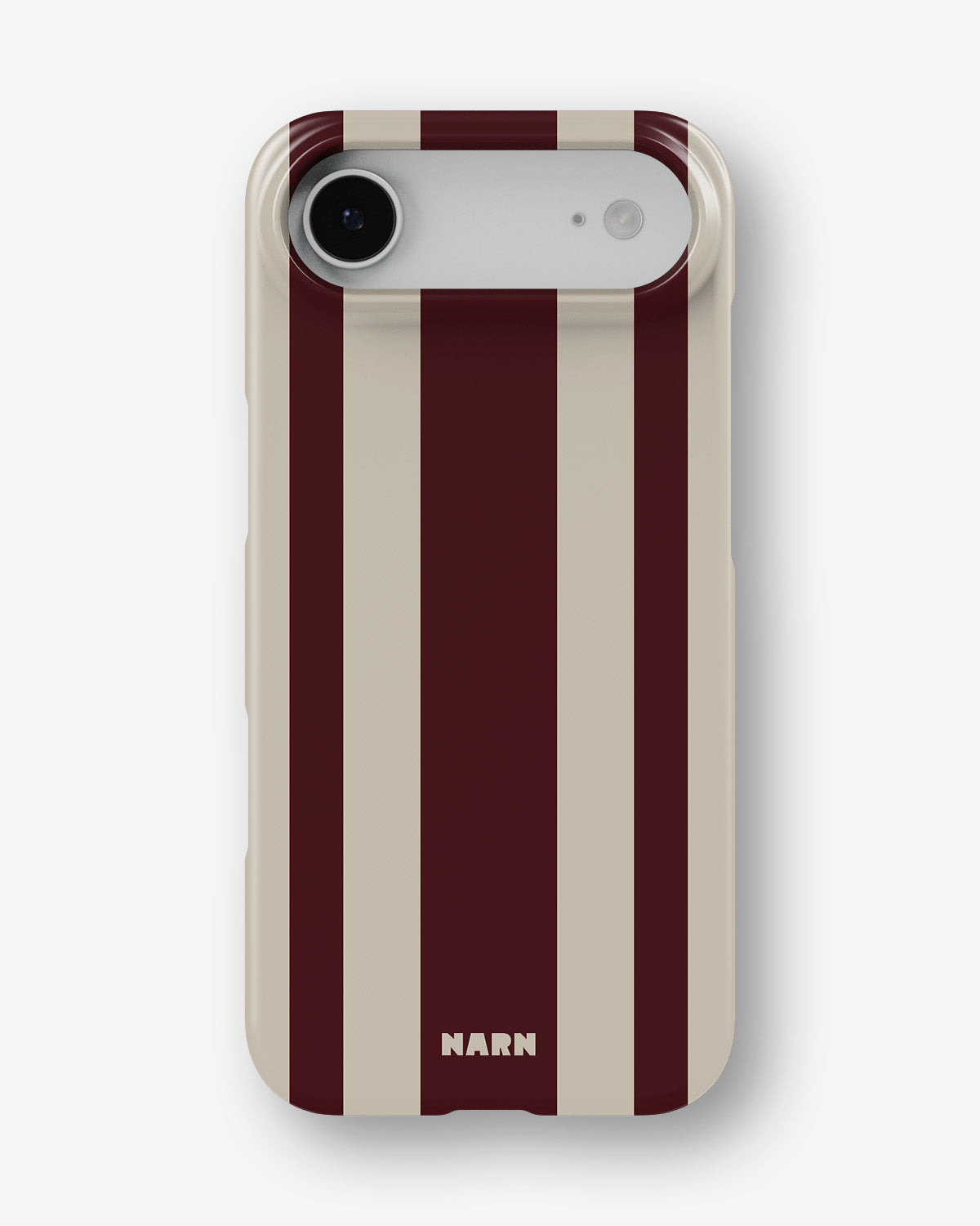 iPhone Air Slim Case - Bordeaux Stripe - View 1