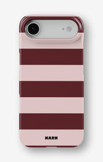 iPhone Air Slim Case - Cranberry Stripe - View 1