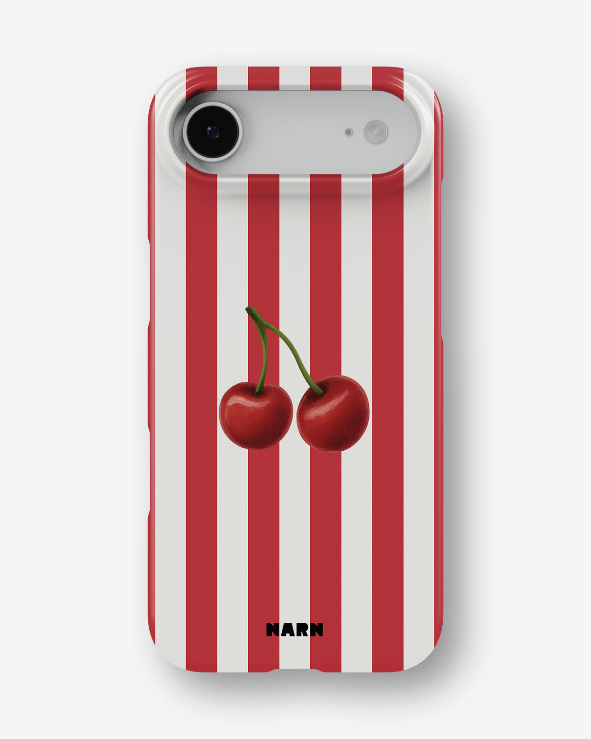 iPhone Air Slim Case - Cherry Stripes - View 1