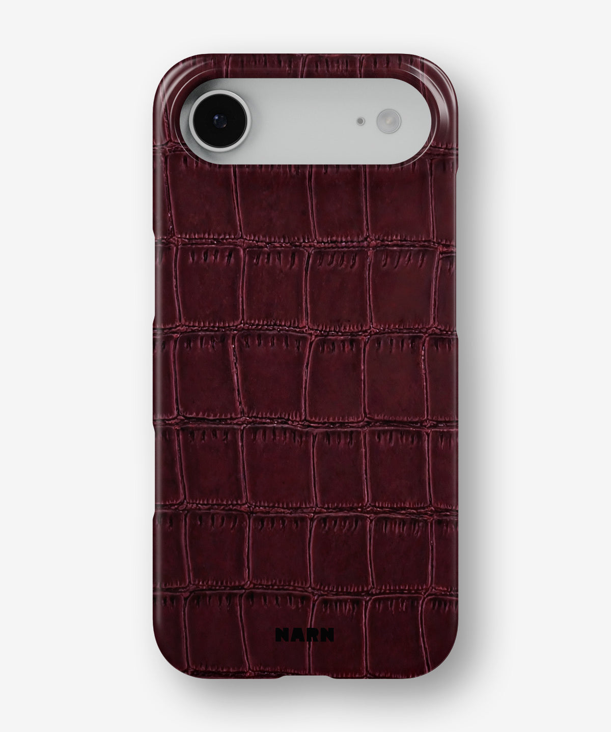 iPhone Air Slim Case - Rouge Croc - View 1