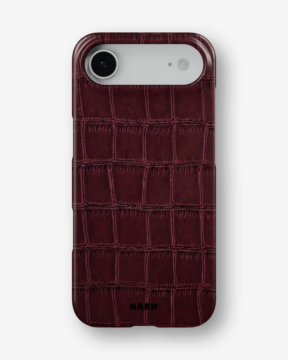 iPhone Air Slim Case - Rouge Croc - View 1