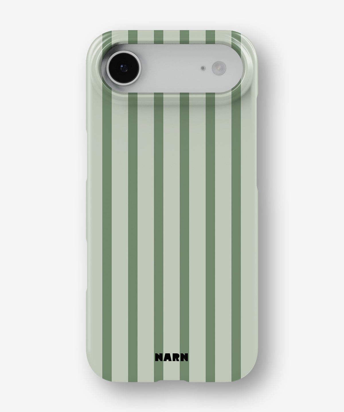 iPhone Air Slim Case - Sage Stripes - View 1