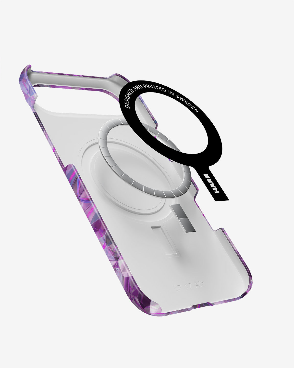 iPhone Air Slim Case - Lavender Crystals - View 2