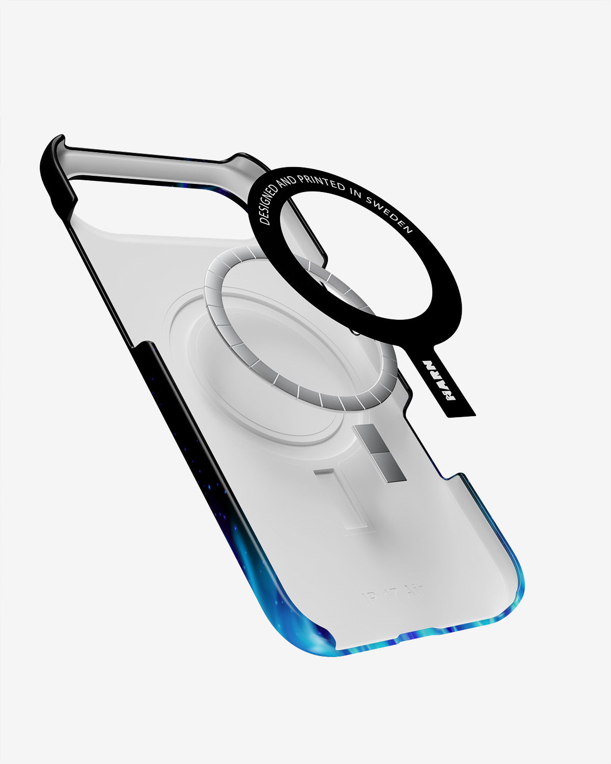 iPhone Air Slim Case - Blue Flames Dragon - View 2