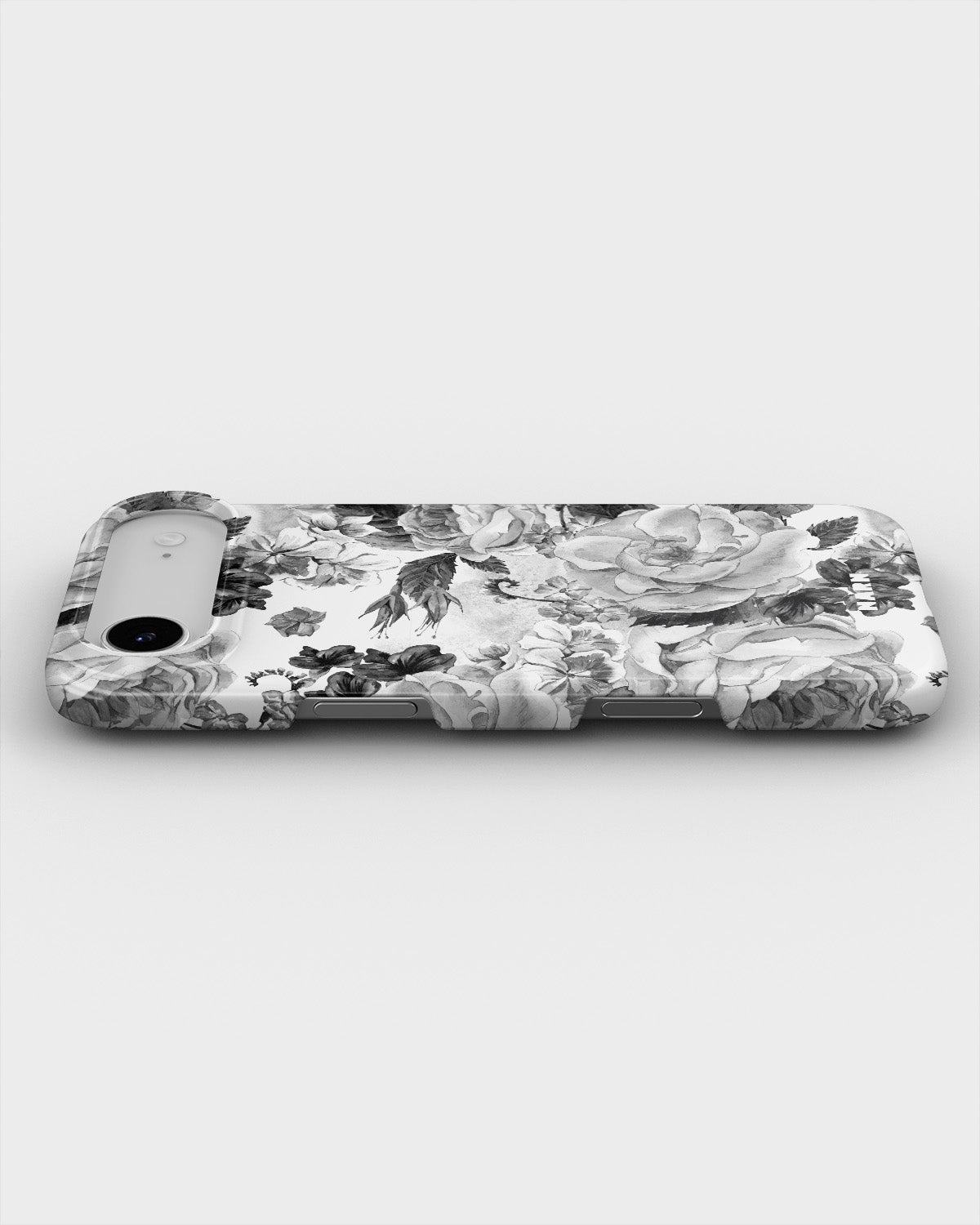 iPhone Air Slim Case - Black & White Bloom - View 3