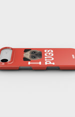 iPhone Air Slim Case - I Love Pugs - View 3