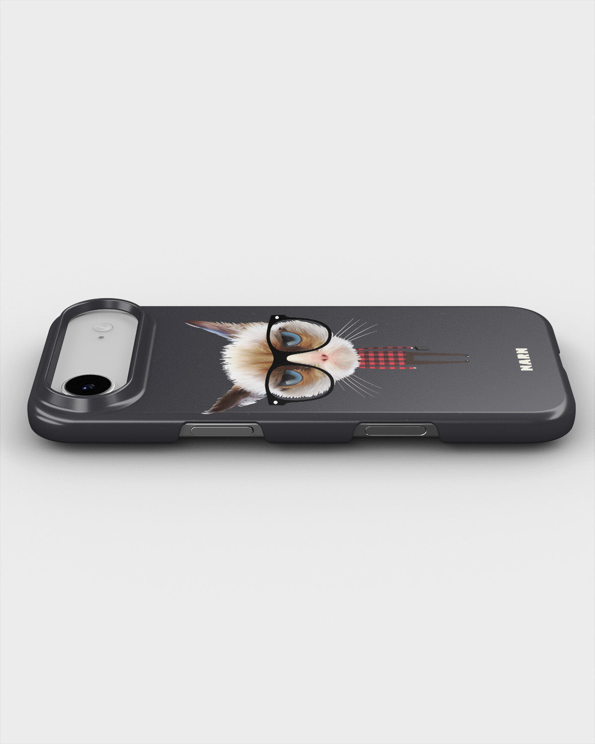 iPhone Air Slim Case - Hipster Cat - View 3