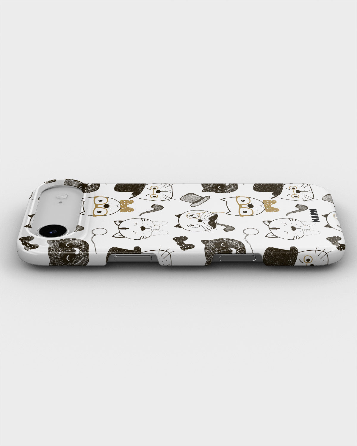 iPhone Air Slim Case - Cartoon Cats - View 3