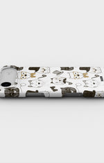 iPhone Air Slim Case - Cartoon Cats - View 3