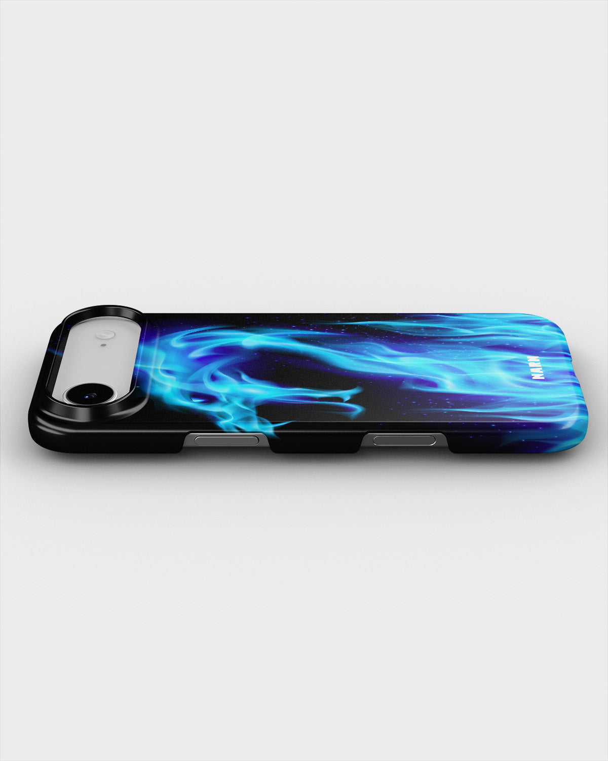 iPhone Air Slim Case - Blue Flames Dragon - View 3