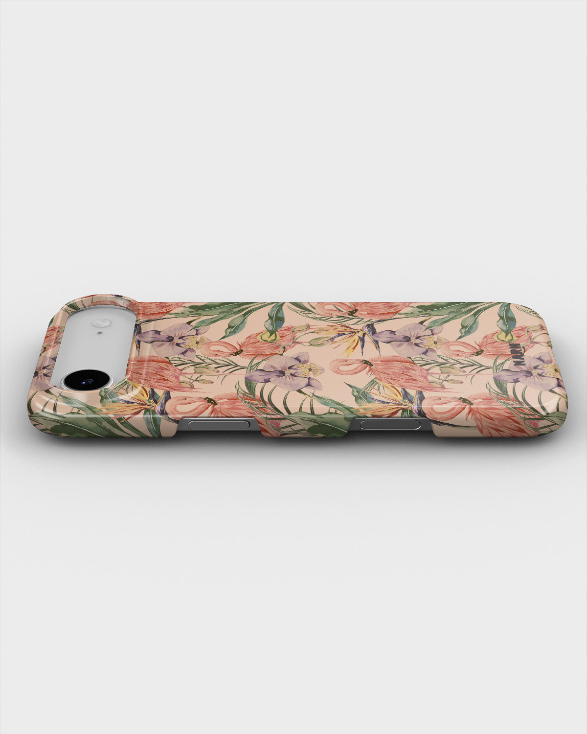 iPhone Air Slim Case - Flamingos & Flowers - View 3