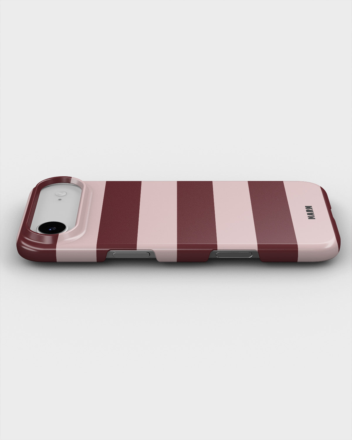 iPhone Air Slim Case - Cranberry Stripe - View 3