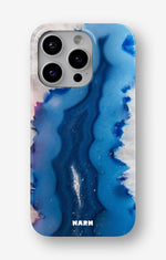 iPhone 15 Pro Slim Case - Blue Agate - View 1
