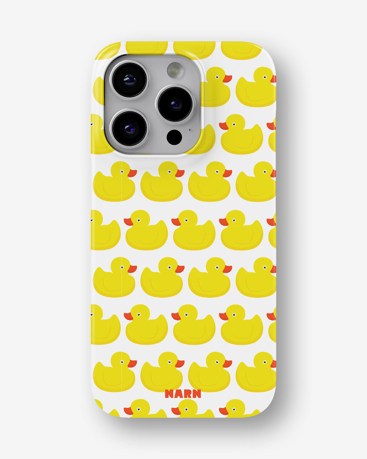 iPhone 15 Pro Slim Case - Rubber Ducks - View 1