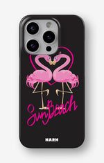 iPhone 15 Pro Slim Case - Beach Flamingo - View 1
