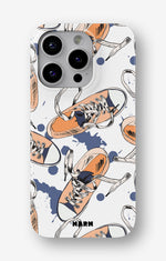 iPhone 15 Pro Slim Case - Apricot Sneakers - View 1