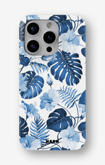iPhone 15 Pro Slim Case - Blue Tropics - View 1