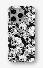 iPhone 15 Pro Slim Case - Skull Garden - View 1