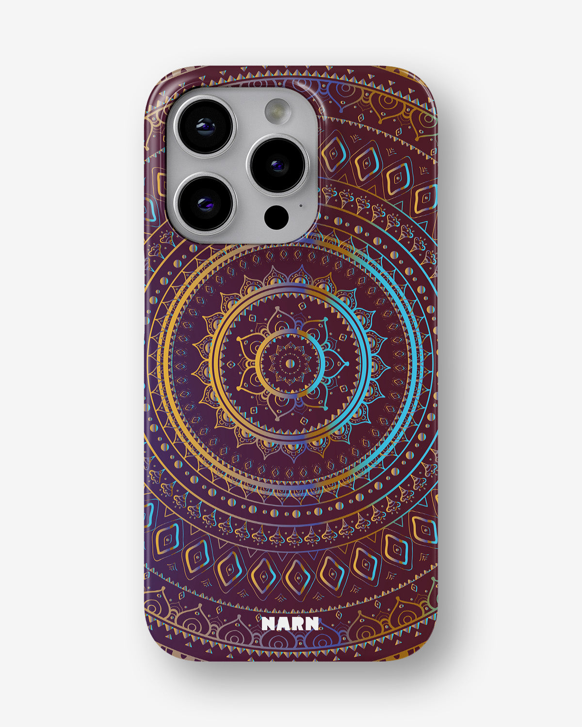 iPhone 15 Pro Slim Case - Royal Mandala - View 1