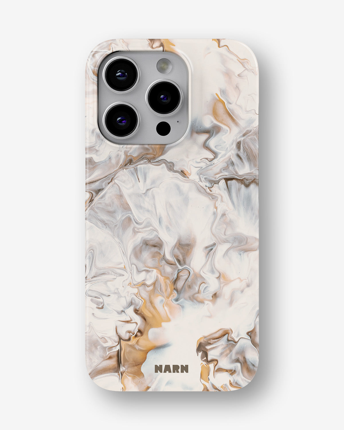 iPhone 15 Pro Slim Case - Icy Caramel - View 1