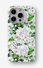 iPhone 15 Pro Slim Case - White Bloom - View 1