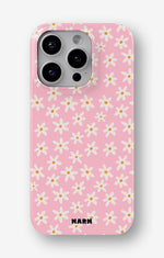 iPhone 15 Pro Slim Case - Pink Daisy - View 1