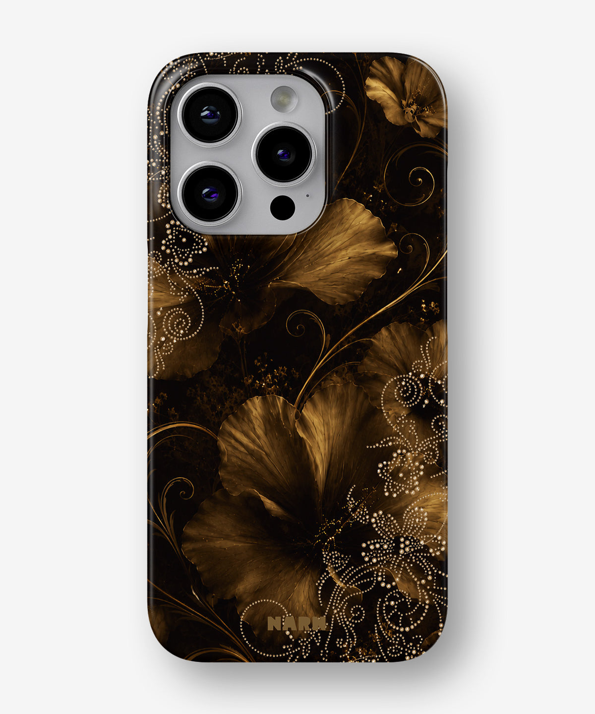 iPhone 15 Pro Slim Case - Bloom Noir - View 1