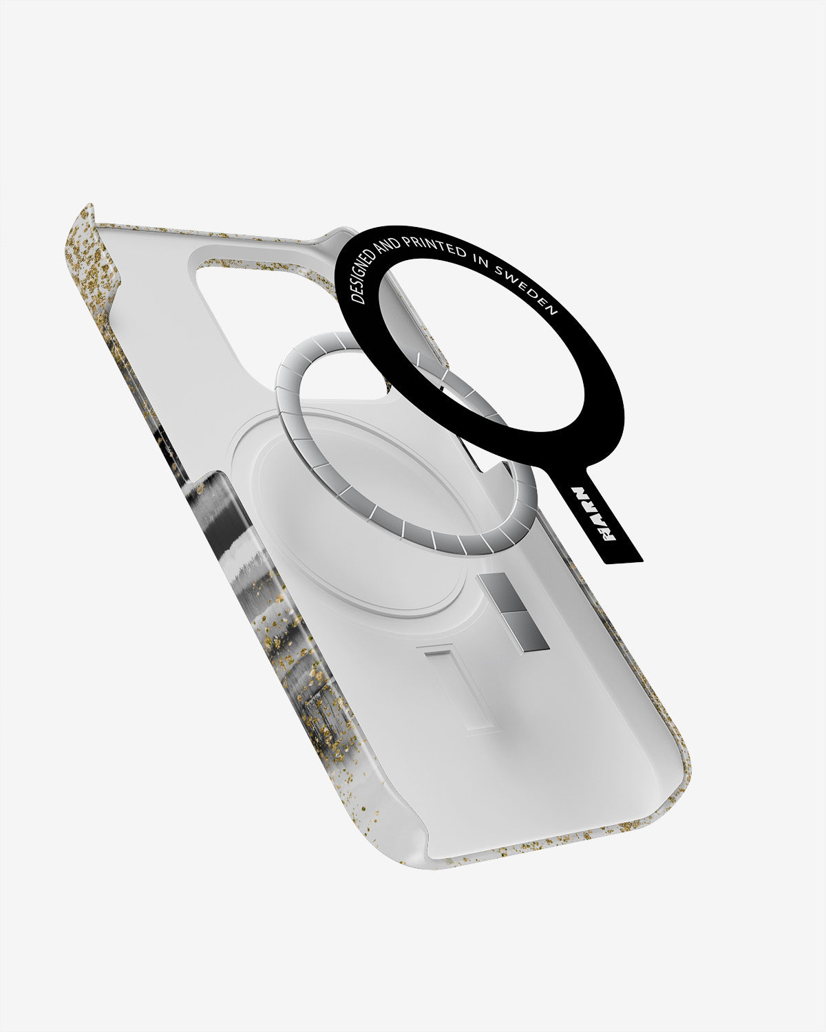 iPhone 15 Pro Slim Case - Sparkly Tie Dye - View 2