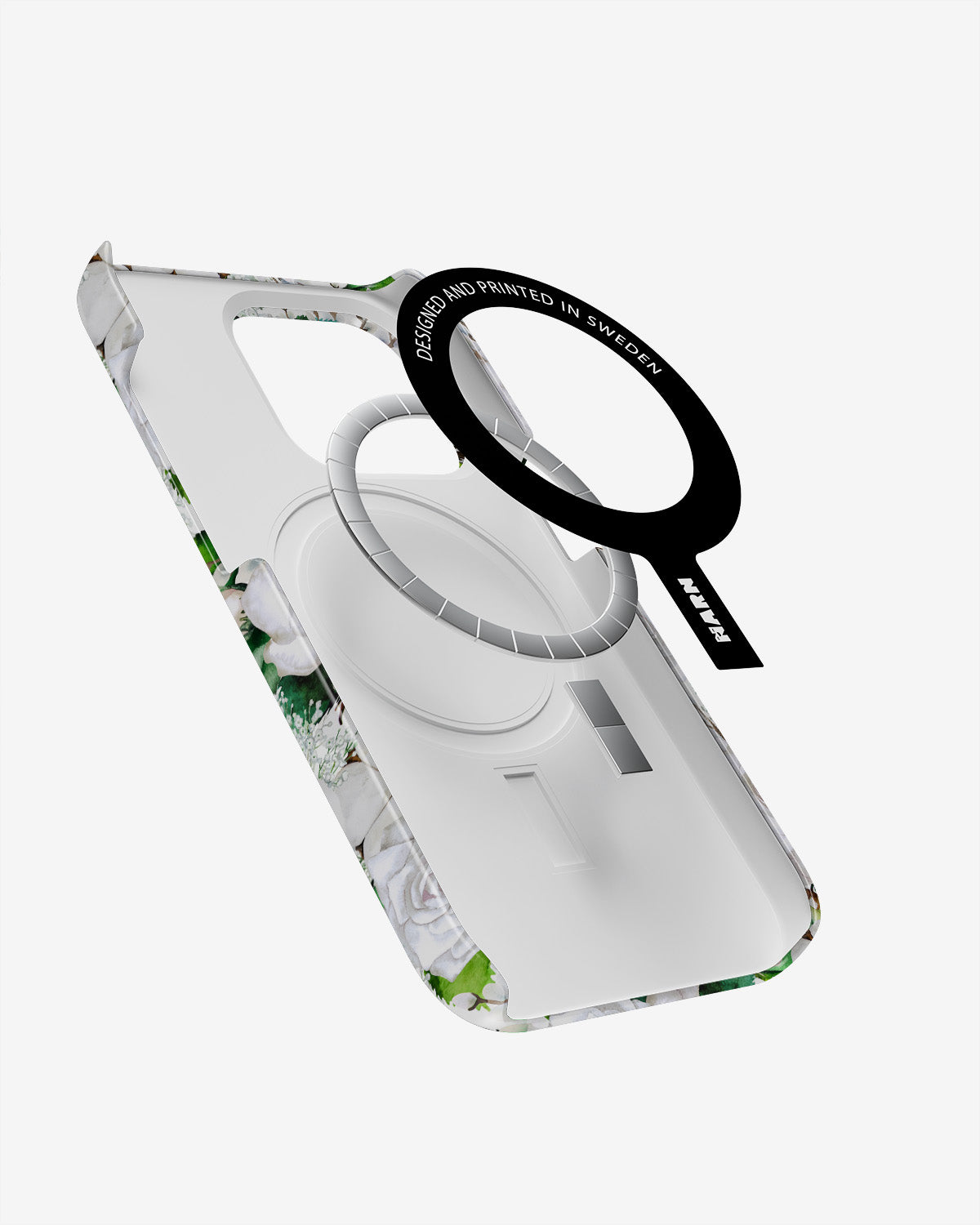 iPhone 15 Pro Slim Case - White Bloom - View 2