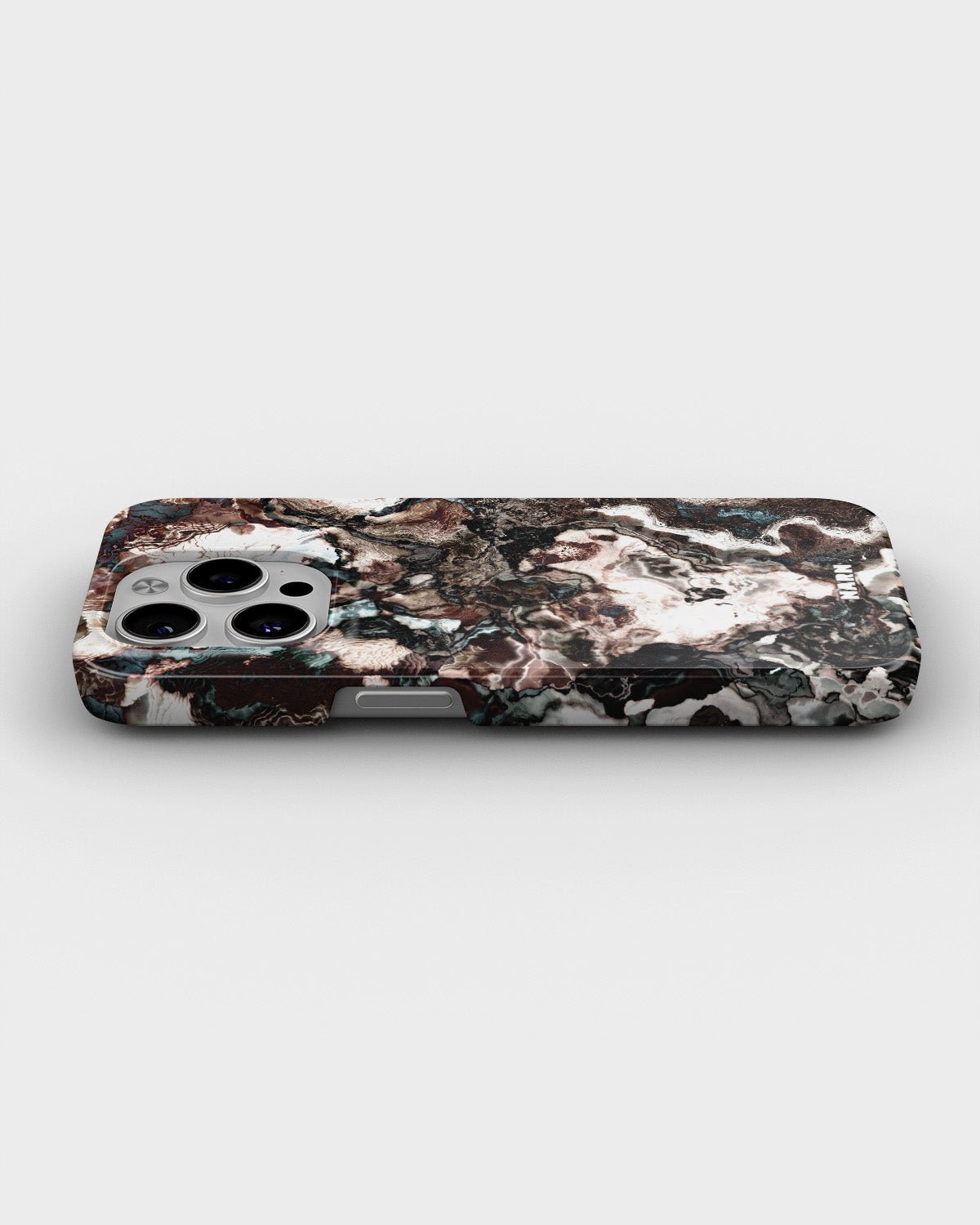 iPhone 15 Pro Slim Case - Marble Brown - View 3
