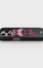 iPhone 15 Pro Slim Case - Beach Flamingo - View 3