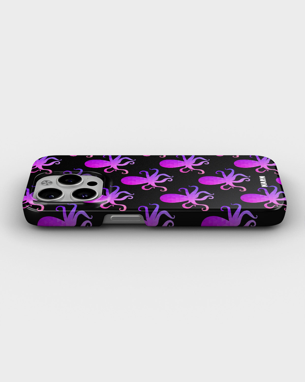 iPhone 15 Pro Slim Case - Octopus Pattern - View 3