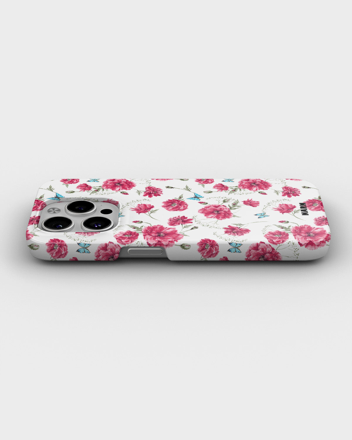 iPhone 15 Pro Slim Case - Poppies in Bloom - View 3