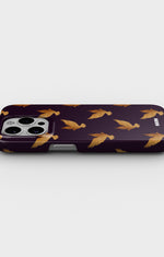 iPhone 15 Pro Slim Case - Royal Doves - View 3