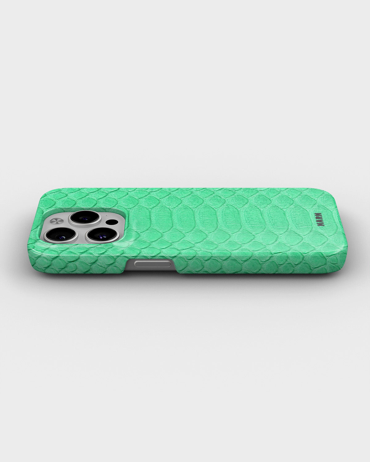 iPhone 15 Pro Slim Case - Turquoise Snake - View 3