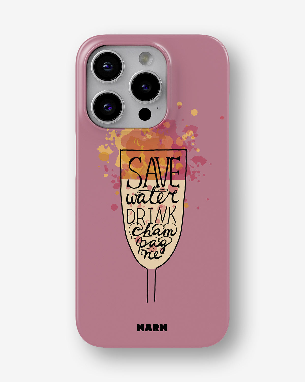 iPhone 15 Pro Max Slim Case - Champagne - View 1