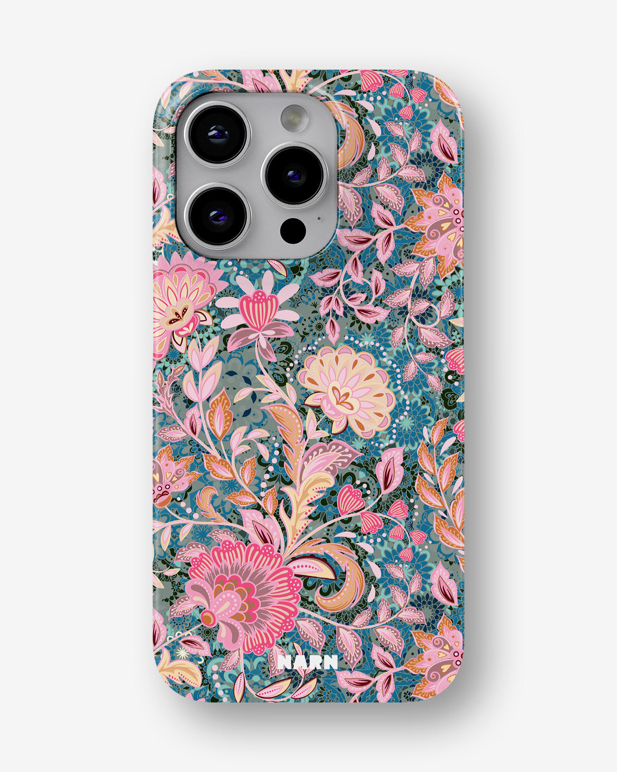 iPhone 15 Pro Max Slim Case - Fantasy Flowers - View 1