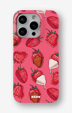 iPhone 15 Pro Max Slim Case - Strawberry Chocolate - View 1