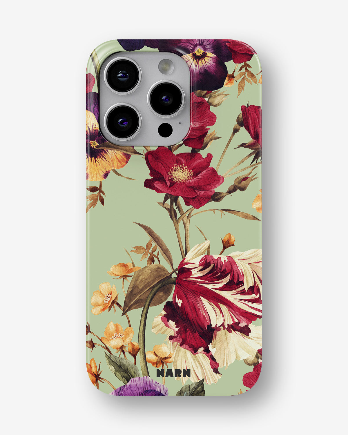 iPhone 15 Pro Max Slim Case - Pansy Pansy - View 1