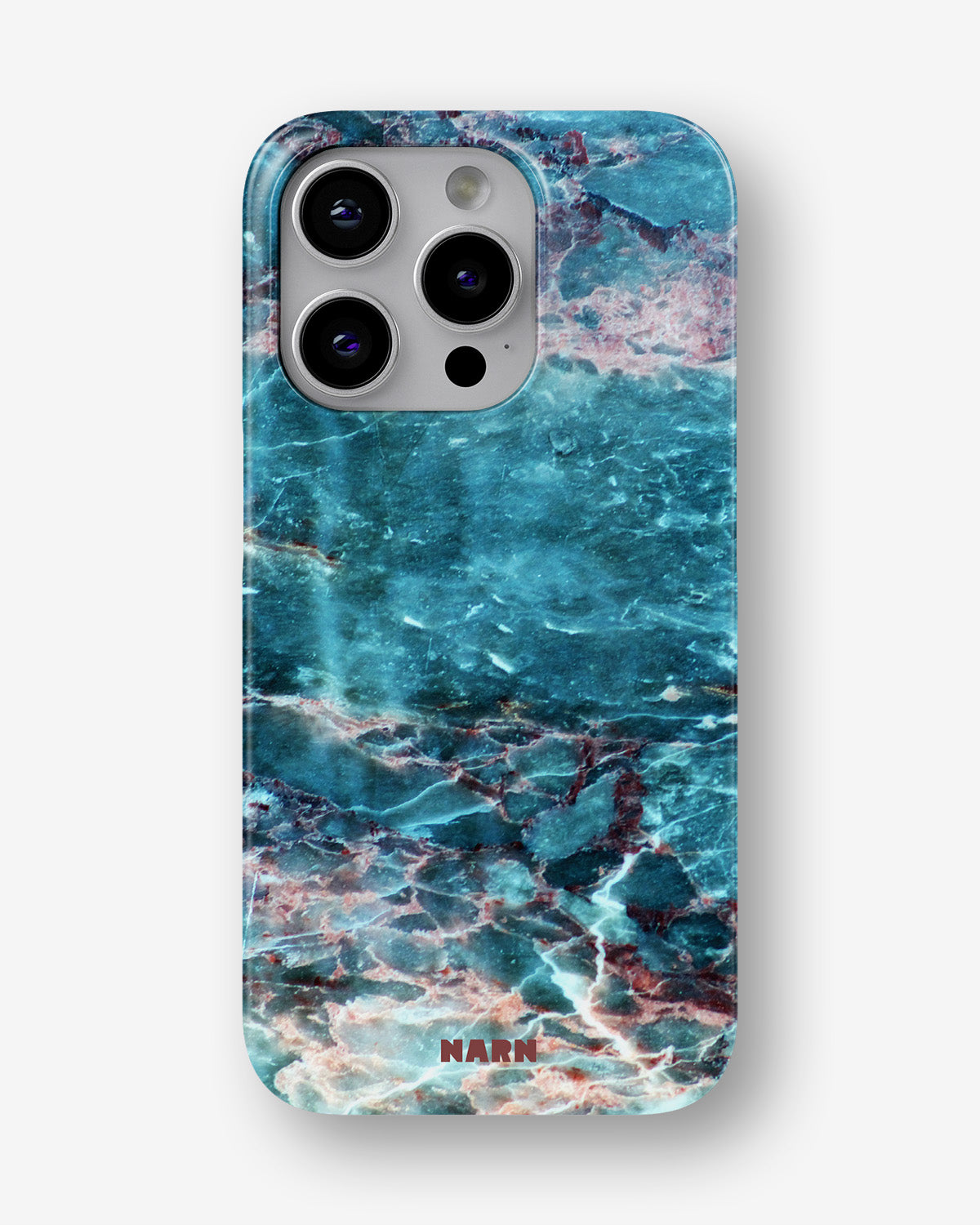 iPhone 15 Pro Max Slim Case - Icy Marble - View 1