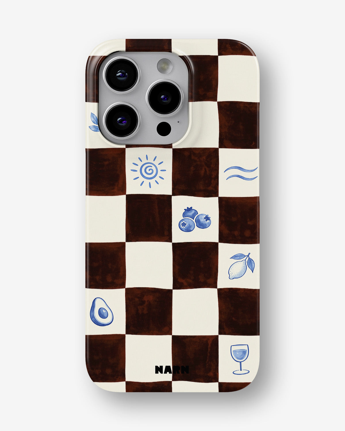 iPhone 15 Pro Max Slim Case - Dolce Grid - View 1
