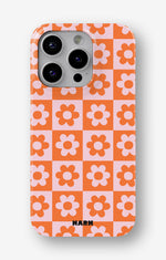iPhone 15 Pro Max Slim Case - Peach Petals - View 1