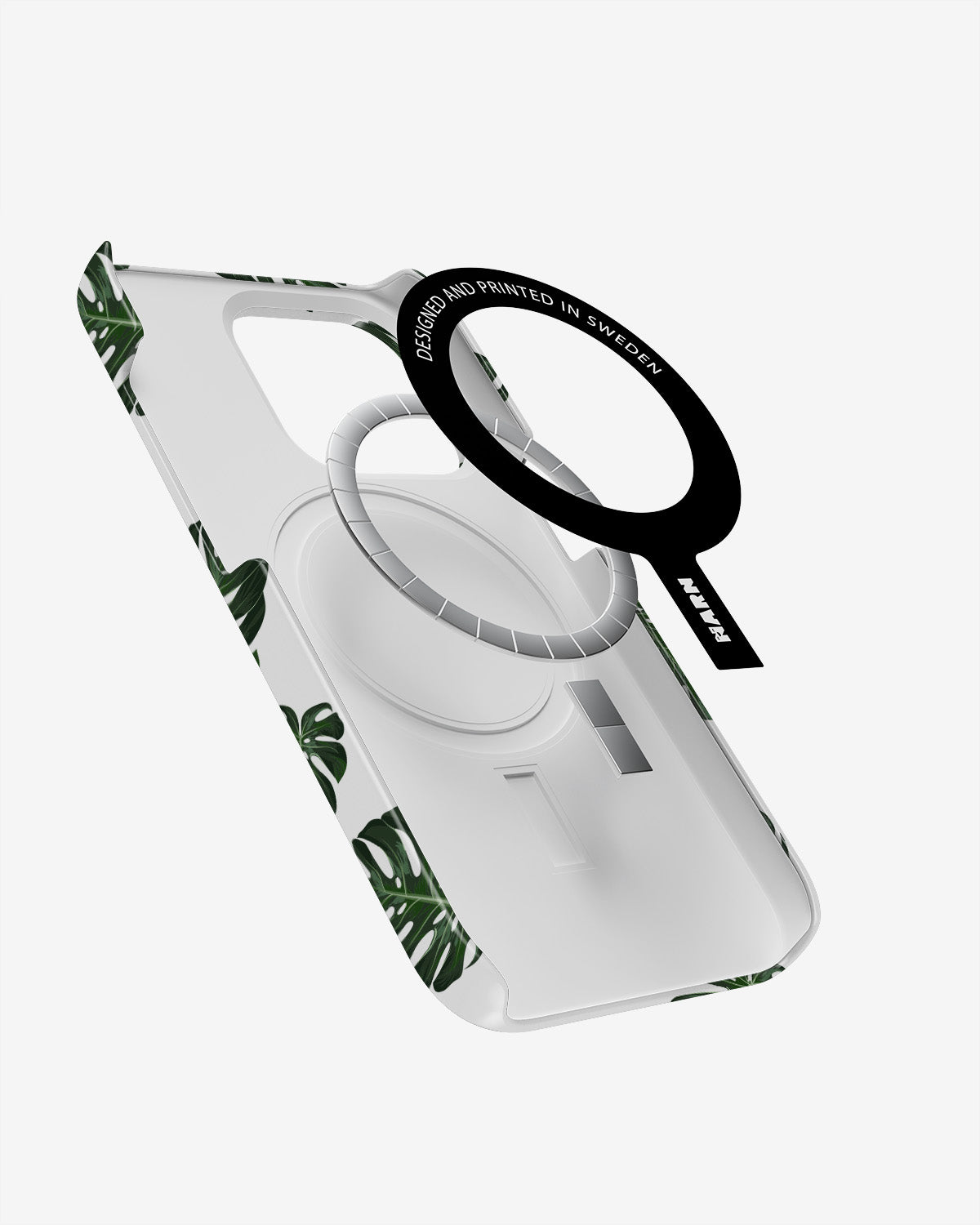 iPhone 15 Pro Max Slim Case - Monstera Pattern - View 2