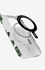 iPhone 15 Pro Max Slim Case - Monstera Pattern - View 2